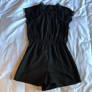 Miami size S black romper